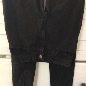 AMERICAN APPAREL BLACK SKINNY STRETCH JEANS